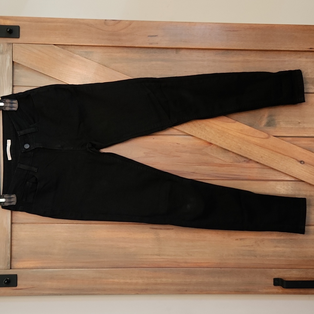 Black Levi 535 Super Skinny Jeans